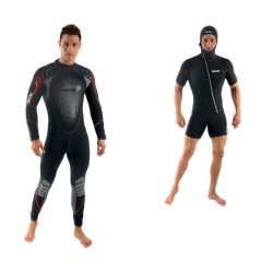 skafander Seac model Komoda overall 7mm + Flex Evo shorty 5mm